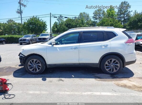 5N1AT2MT7GC838641 2016 NISSAN ROGUE White 