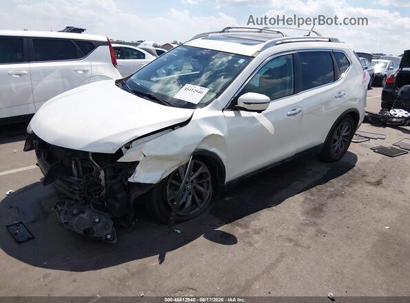 5N1AT2MT7GC847940 2016 NISSAN ROGUE Белый Передняя левая четверть
