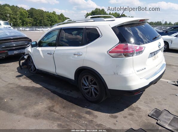 5N1AT2MT7GC847940 2016 NISSAN ROGUE Белый Задняя левая четверть