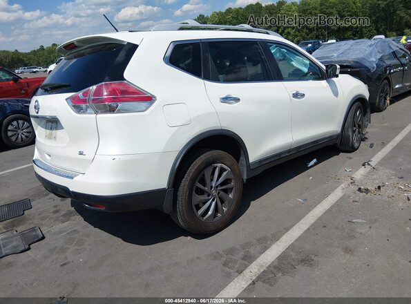 5N1AT2MT7GC847940 2016 NISSAN ROGUE Белый Задняя правая четверть