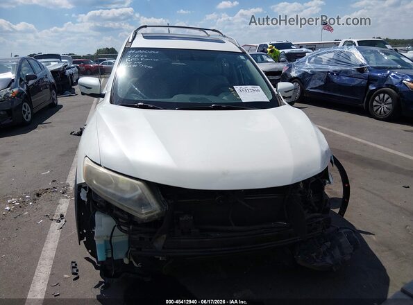5N1AT2MT7GC847940 2016 NISSAN ROGUE Белый Вид задней части салона