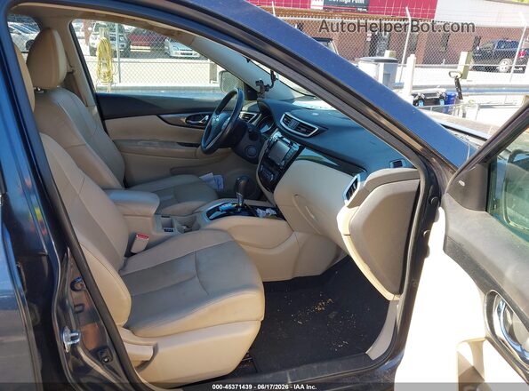5N1AT2MT7GC875513 2016 NISSAN ROGUE Gray Սալոնի դիմացի տեսք