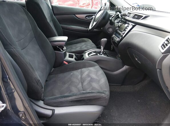 5N1AT2MT7GC911961 2016 NISSAN ROGUE Blue წინა სალონის ხედი