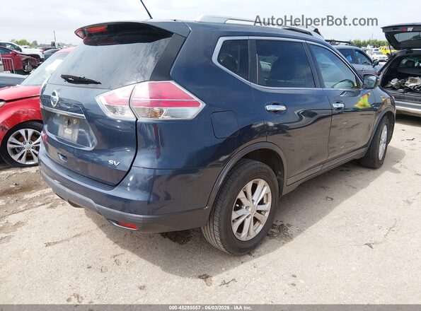 5N1AT2MT7GC911961 2016 NISSAN ROGUE Blue უკანა მარჯვენა