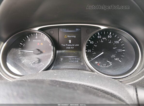 5N1AT2MT7GC911961 2016 NISSAN ROGUE Blue უკანა სავარძლების ხედი