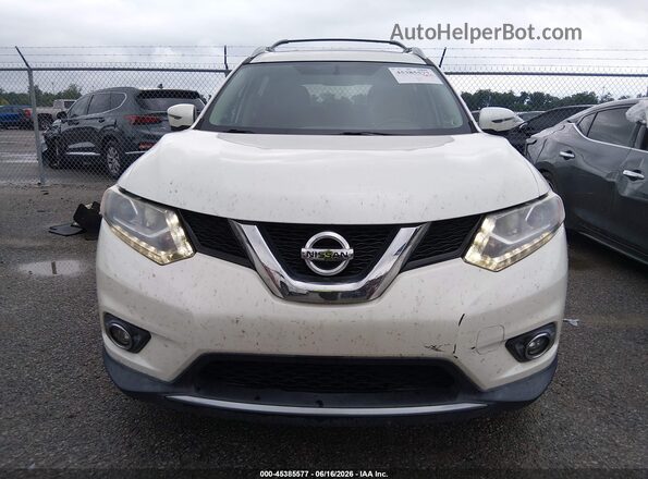 5N1AT2MT7GC918764 2016 NISSAN ROGUE White Вид щитка приладів