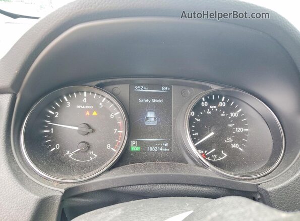 5N1AT2MT7HC880065 2017 NISSAN ROGUE Black Instrument cluster view