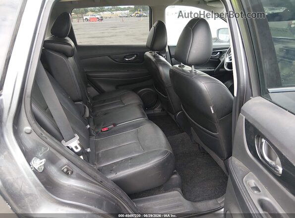 5N1AT2MT7HC882320 2017 NISSAN ROGUE Gray VIN კოდის სტიკერის ხედი