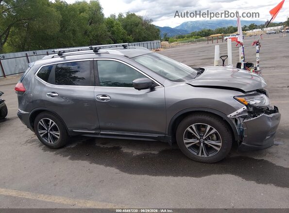 5N1AT2MT7HC882320 2017 NISSAN ROGUE Gray ხელსაწყოთა პანელის ხედი