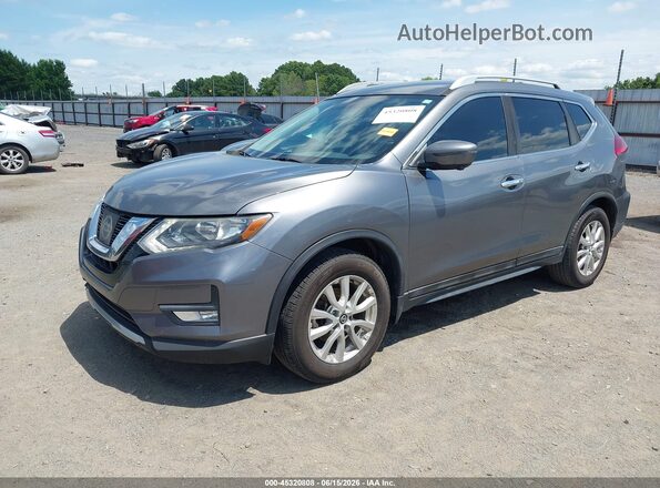 5N1AT2MT7HC896198 2017 NISSAN ROGUE Серый Передняя левая четверть