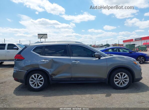 5N1AT2MT7HC896198 2017 NISSAN ROGUE Серый Вид задней части салона
