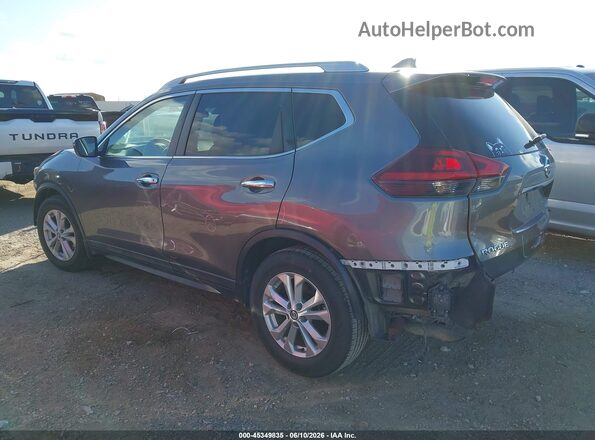5N1AT2MT7JC817862 2018 NISSAN ROGUE Silver Задня ліва чверть