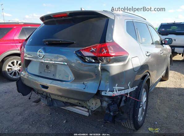 5N1AT2MT7JC817862 2018 NISSAN ROGUE Silver Задня права чверть