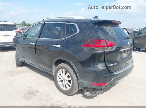 5N1AT2MT7KC723420 2019 NISSAN ROGUE Black უკანა მარცხენა