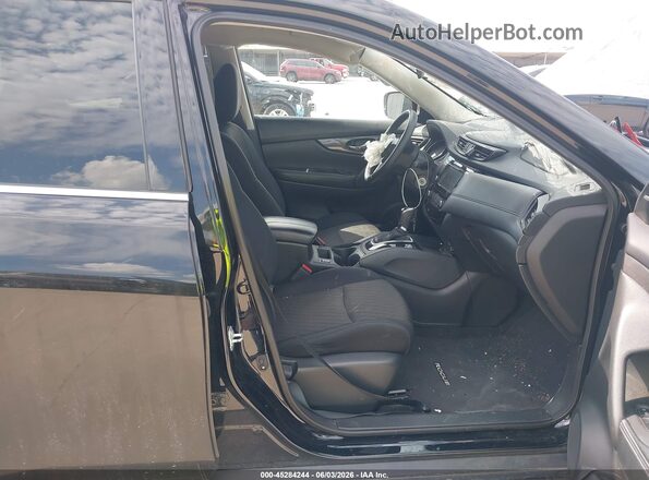 5N1AT2MT7KC723420 2019 NISSAN ROGUE Black წინა სალონის ხედი