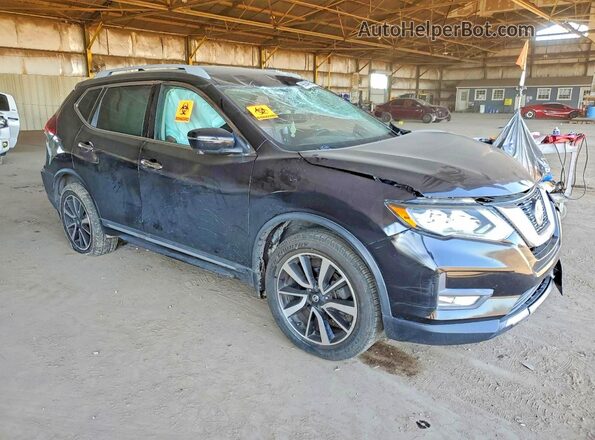 5N1AT2MT7KC782452 2019 NISSAN ROGUE Black Delantero derecho