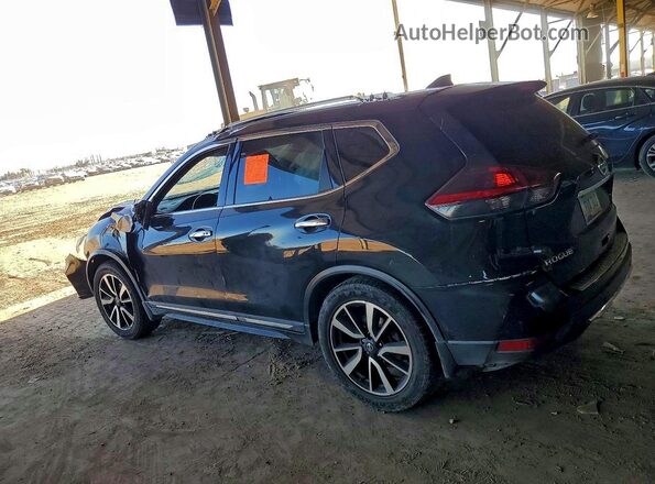 5N1AT2MT7KC782452 2019 NISSAN ROGUE Black Trasero izquierdo