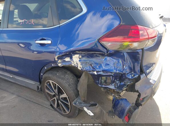 5N1AT2MT7KC815319 2019 NISSAN ROGUE Blue Front view