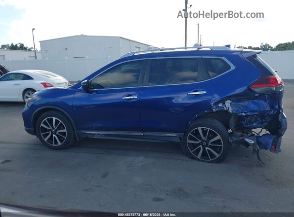 5N1AT2MT7KC815319 2019 NISSAN ROGUE Blue 360 interior view