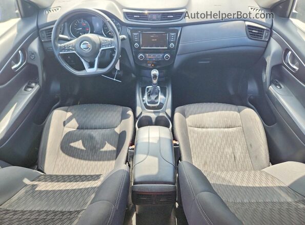 5N1AT2MT7KC841306 2019 NISSAN ROGUE Blue Dashboard view
