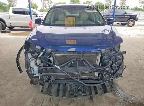 5N1AT2MT7LC700205 2020 NISSAN ROGUE Blue Vista frontal