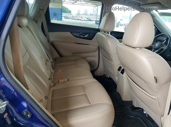 5N1AT2MT7LC700205 2020 NISSAN ROGUE Blue Vista de los asientos traseros