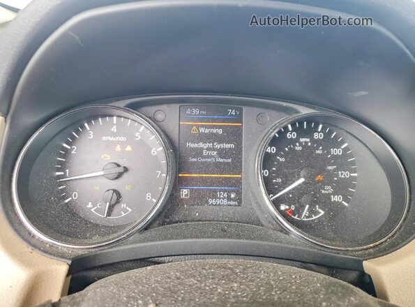 5N1AT2MT7LC700205 2020 NISSAN ROGUE Blue Vista del cuadro de instrumentos