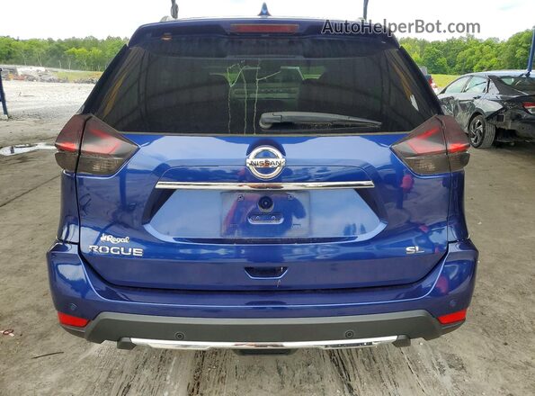 5N1AT2MT7LC700205 2020 NISSAN ROGUE Blue Vista trasera