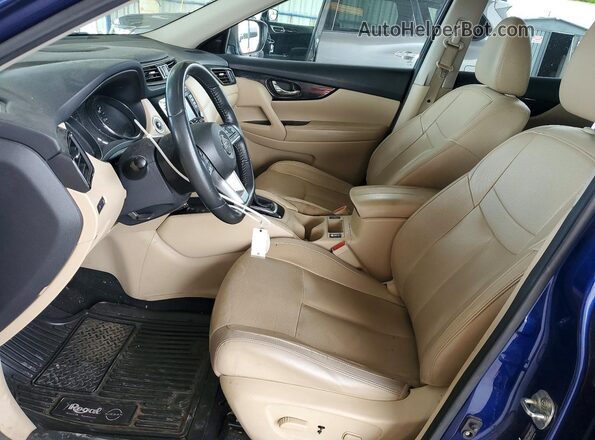 5N1AT2MT7LC700205 2020 NISSAN ROGUE Blue Vista interior delantera