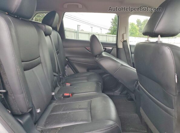 5N1AT2MT7LC729400 2020 NISSAN ROGUE Silver Widok wnętrza z tyłu