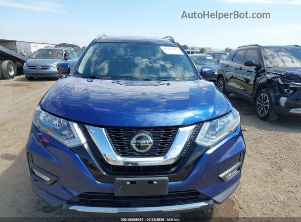 5N1AT2MT7LC743085 2020 NISSAN ROGUE Blue უკანა სალონის ხედი