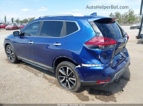 5N1AT2MT7LC743085 2020 NISSAN ROGUE Blue უკანა მარცხენა