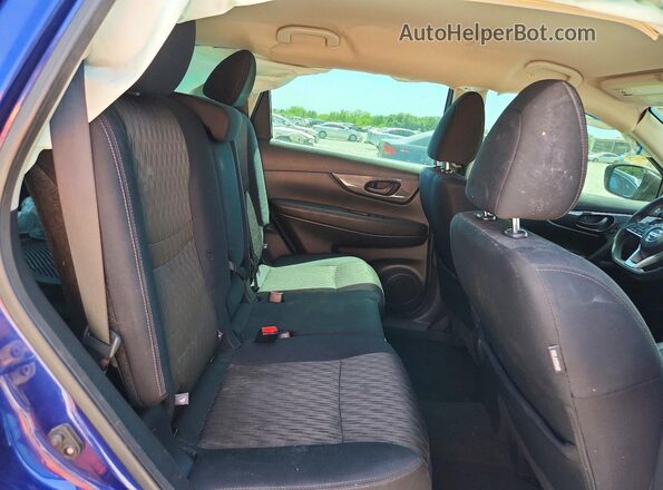 5N1AT2MT7LC746892 2020 NISSAN ROGUE Blue უკანა სალონის ხედი