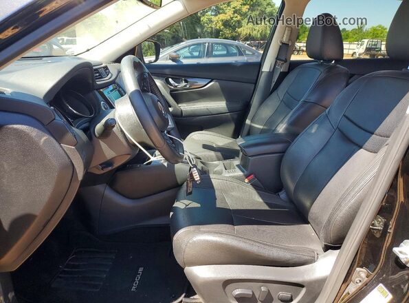 5N1AT2MT7LC748786 2020 NISSAN ROGUE Black Вид салону спереду