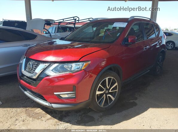 5N1AT2MT7LC773851 2020 NISSAN ROGUE Burgundy 