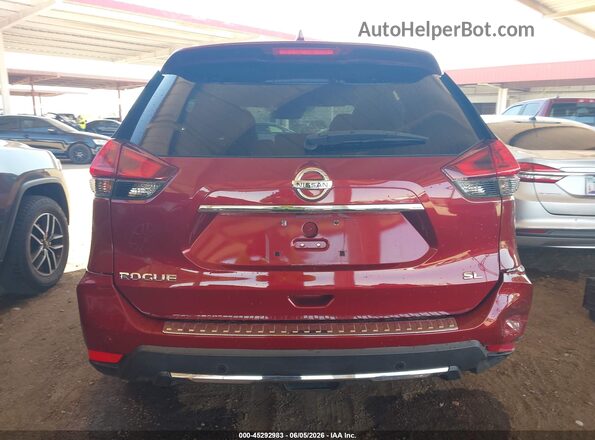 5N1AT2MT7LC773851 2020 NISSAN ROGUE Burgundy 