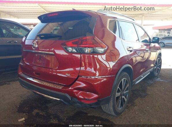 5N1AT2MT7LC773851 2020 NISSAN ROGUE Burgundy 