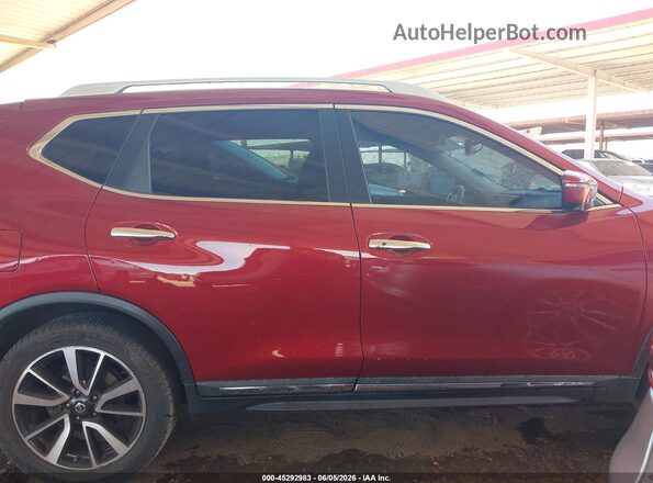 5N1AT2MT7LC773851 2020 NISSAN ROGUE Burgundy 