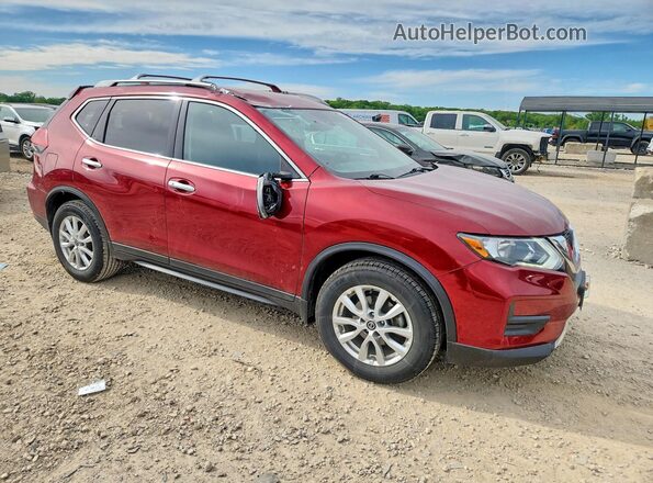 5N1AT2MT7LC786678 2020 NISSAN ROGUE Burgundy Delantero derecho