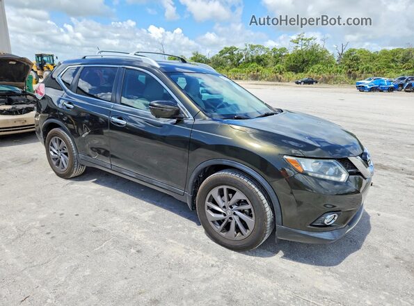 5N1AT2MT8GC767403 2016 NISSAN ROGUE Green 