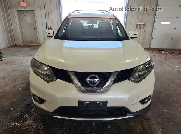 5N1AT2MT8GC778952 2016 NISSAN ROGUE White Вид спереду