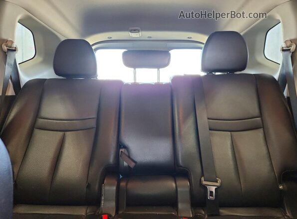 5N1AT2MT8GC778952 2016 NISSAN ROGUE White Вид задніх сидінь