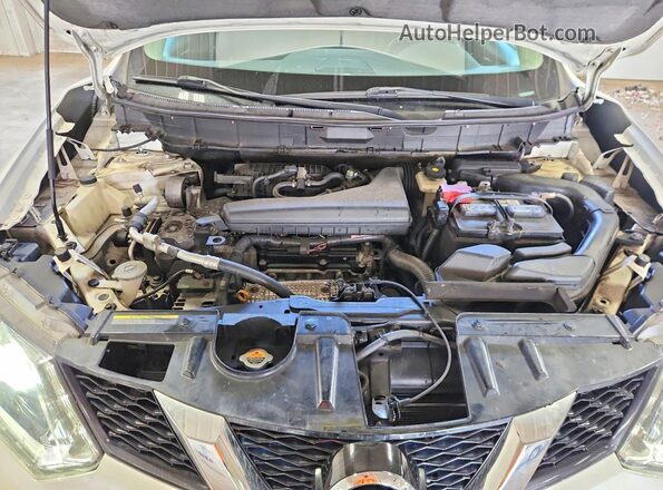 5N1AT2MT8GC778952 2016 NISSAN ROGUE White Вид підкапотного простору
