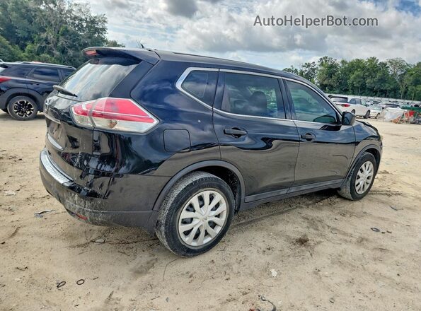 5N1AT2MT8GC827437 2016 NISSAN ROGUE Black Задня права чверть