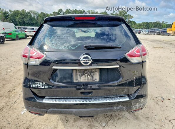 5N1AT2MT8GC827437 2016 NISSAN ROGUE Black Вид ззаду
