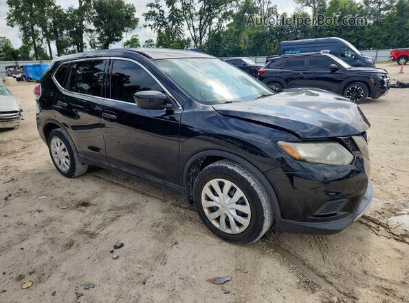 5N1AT2MT8GC827437 2016 NISSAN ROGUE Black Передня права чверть