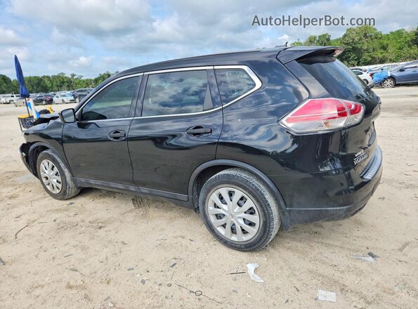 5N1AT2MT8GC827437 2016 NISSAN ROGUE Black Задня ліва чверть