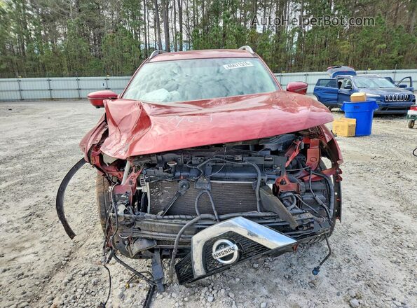 5N1AT2MT8GC917901 2016 NISSAN ROGUE Maroon Դիմացի տեսք