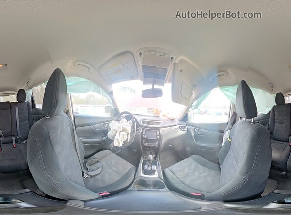 5N1AT2MT8GC917901 2016 NISSAN ROGUE Maroon Սալոնի 360 աստիճան տեսք