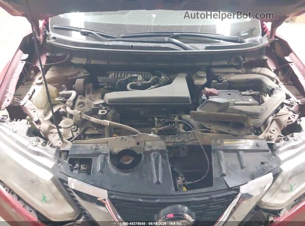 5N1AT2MT8HC744740 2017 NISSAN ROGUE Red Vista trasera